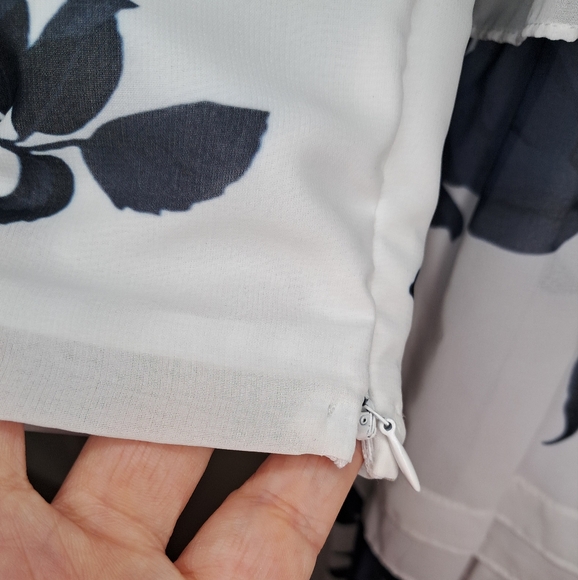 annah hariri Modest Floral Formal Maxi Dress W Ablution Friendly Sleeves NWT - Picture 11 of 13